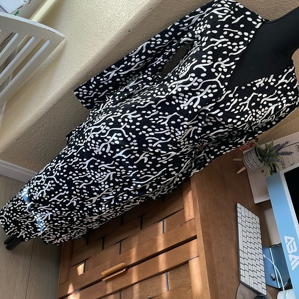 DVF for Target Midi Sea Spots Wrap Dress NWT SMALL
